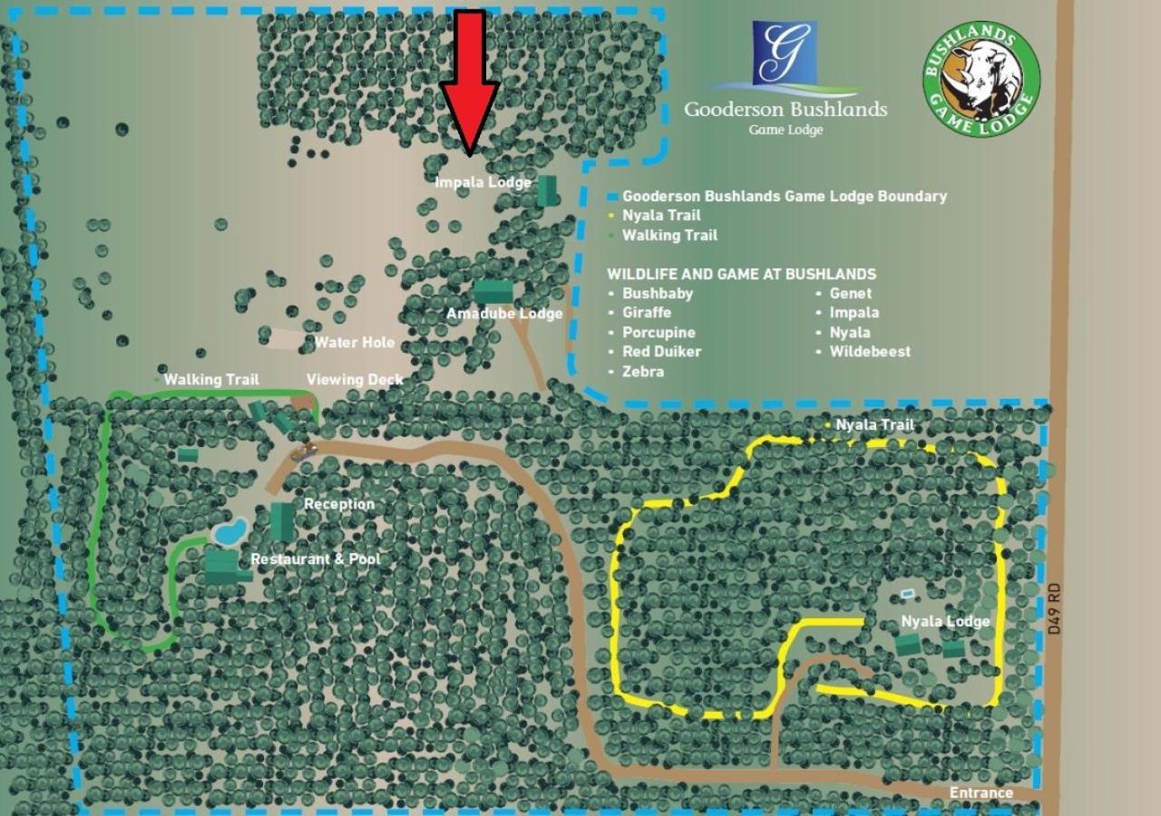 Gooderson Bushlands Game Lodge Hluhluwe Eksteriør bilde